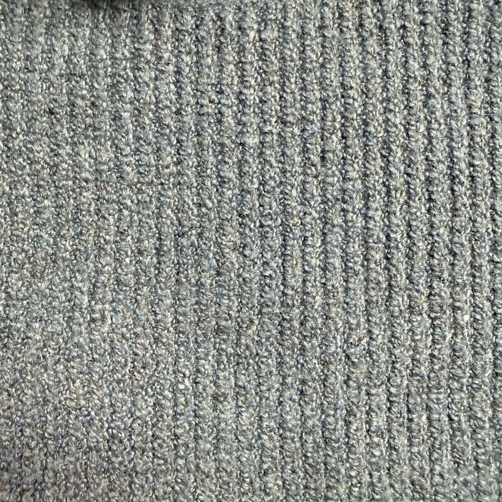 Wild Fable Blue and Gray Turtleneck Sweater - Picture 5 of 7